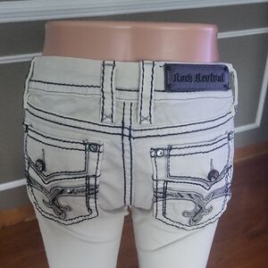 Rock Revival Bren Skinny Jeans Size 27
